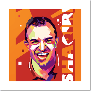 Shaqiri smile Posters and Art